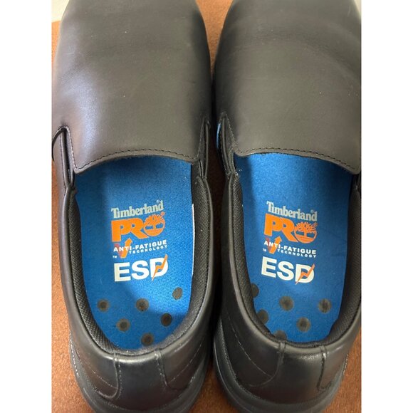 Timberland DRIVETRAIN SD35 Women's 10 Slip on Safety Shoe Anti-fatigue Oil Slip - Picture 5 of 10